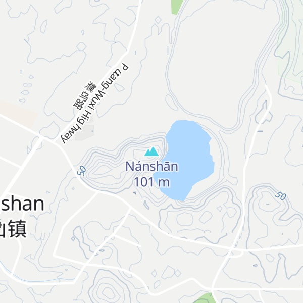 Map of Nánshān
