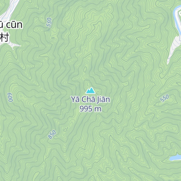 Map of Yā Chā Jiān