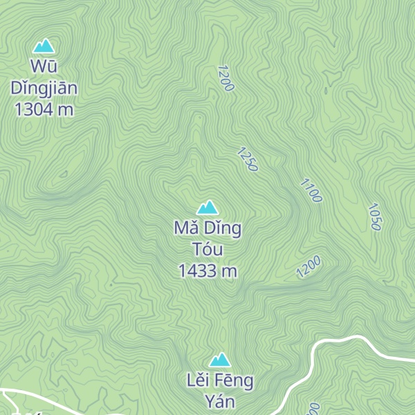 Map of Mǎ Dǐng Tóu