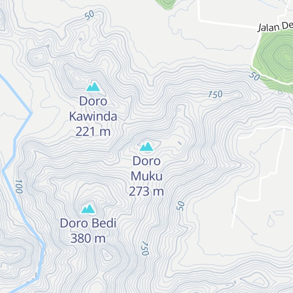 Map of Doro Muku