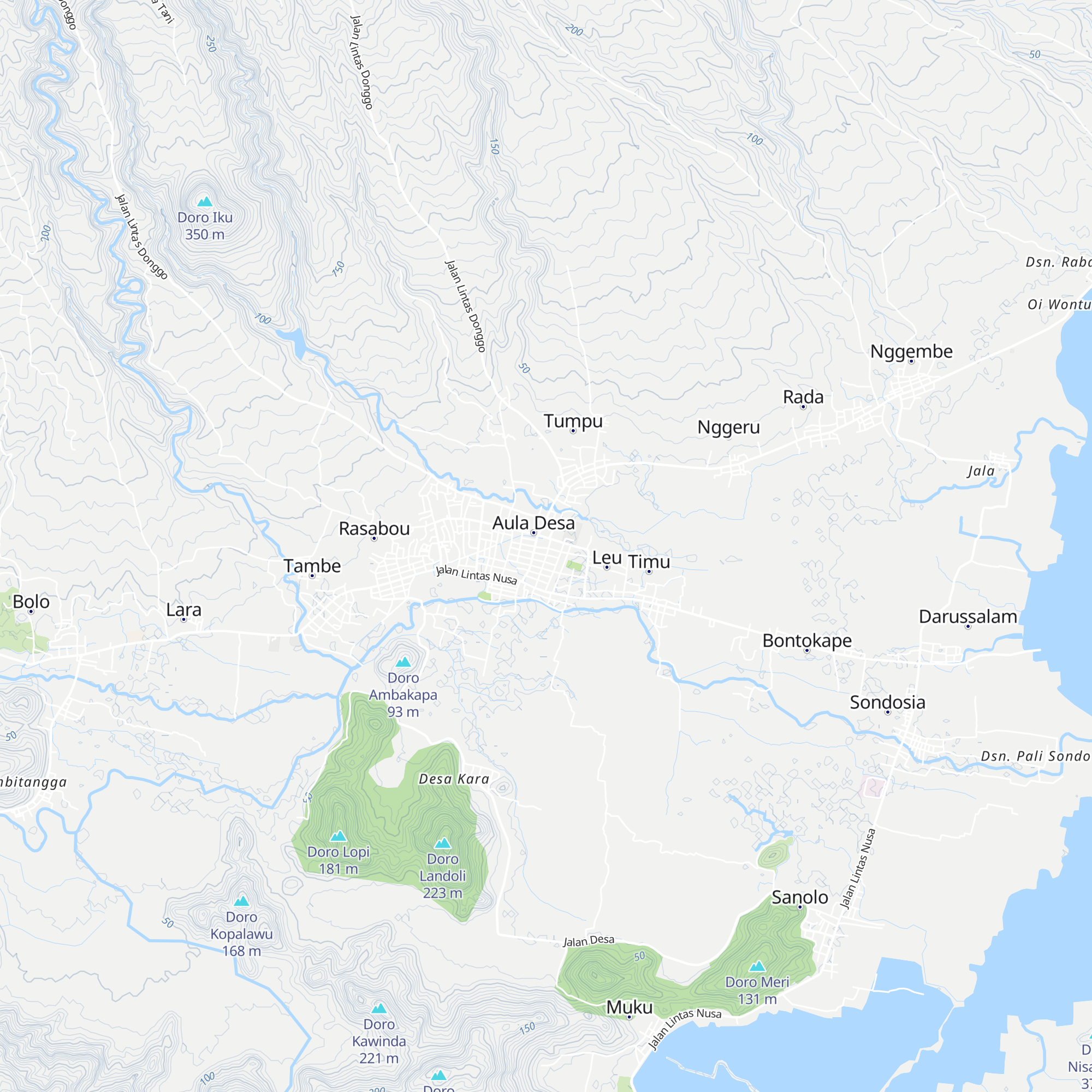Perum SD 5 map