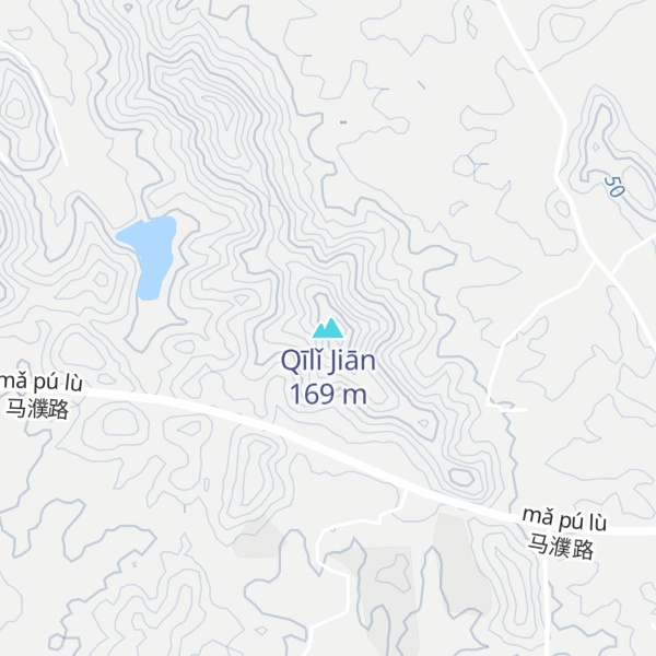 Map of Qīlǐ Jiān