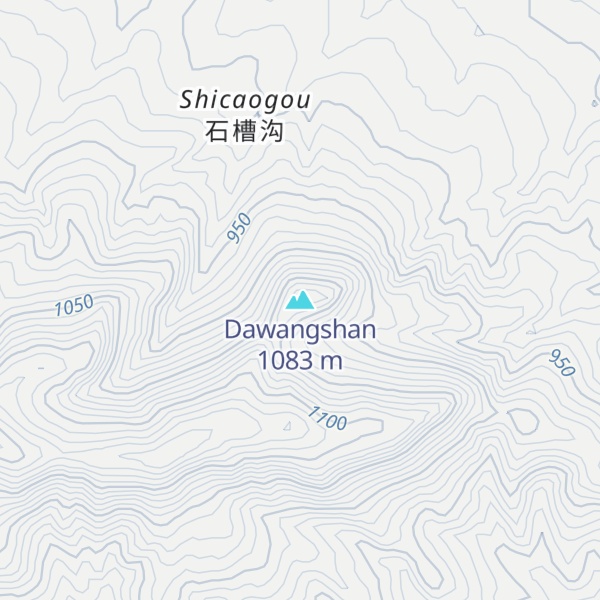 Map of Dawangshan