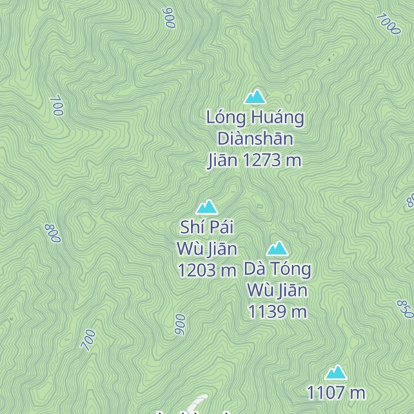 Map of Shí Pái Wù Jiān