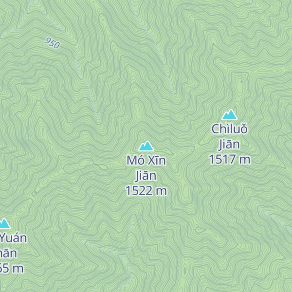 Map of Mó Xīn Jiān