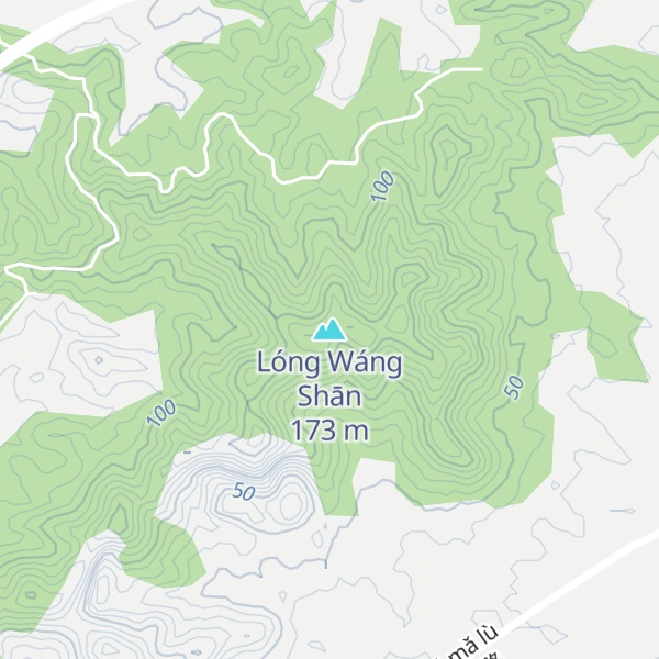 Map of Lóng Wáng Shān