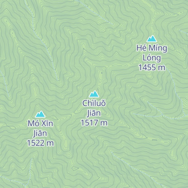 Map of Chìluǒ Jiān