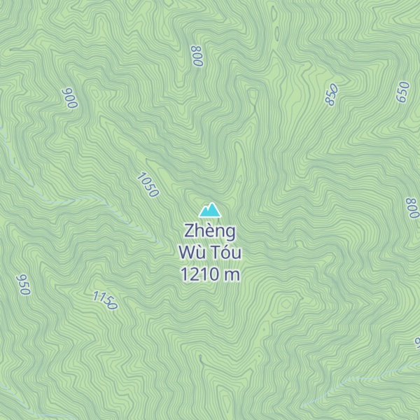 Map of Zhèng Wù Tóu