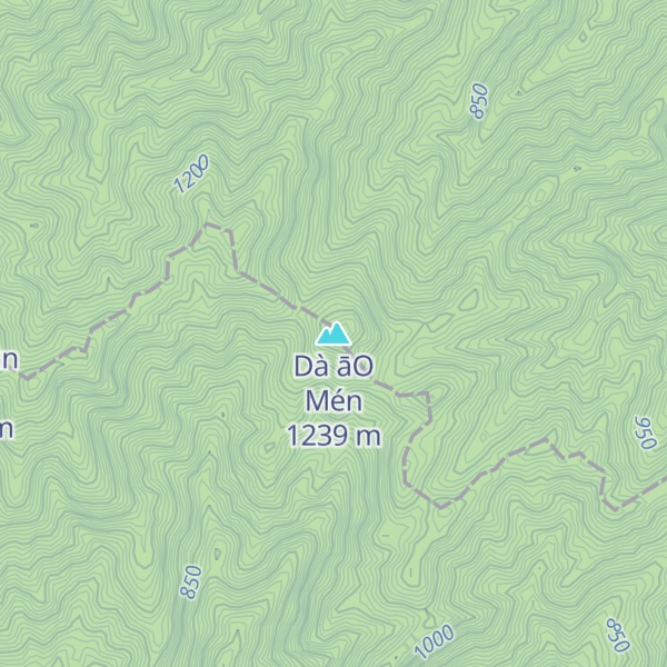 Map of Dà āO Mén