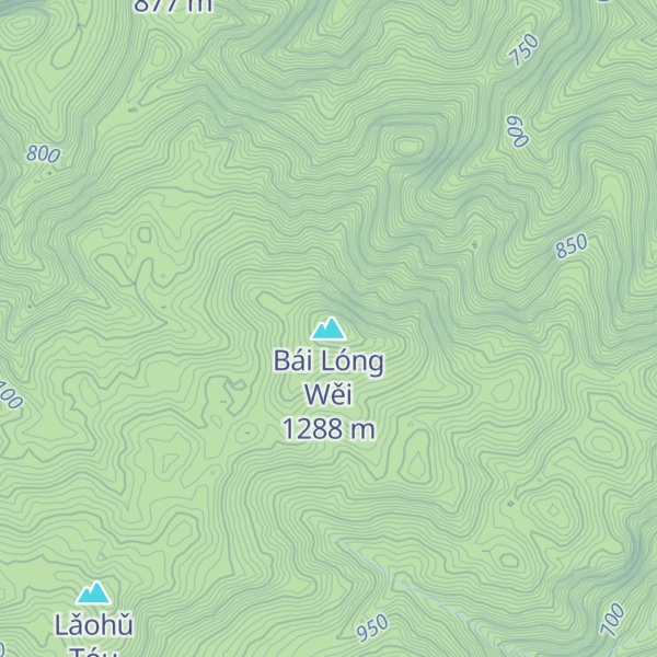 Map of Bái Lóng Wěi