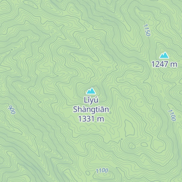 Map of Lǐyú Shàngtiān