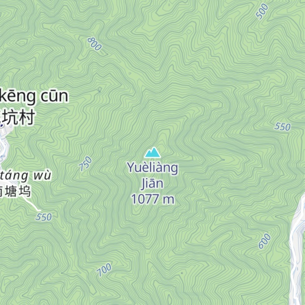 Map of Yuèliàng Jiān