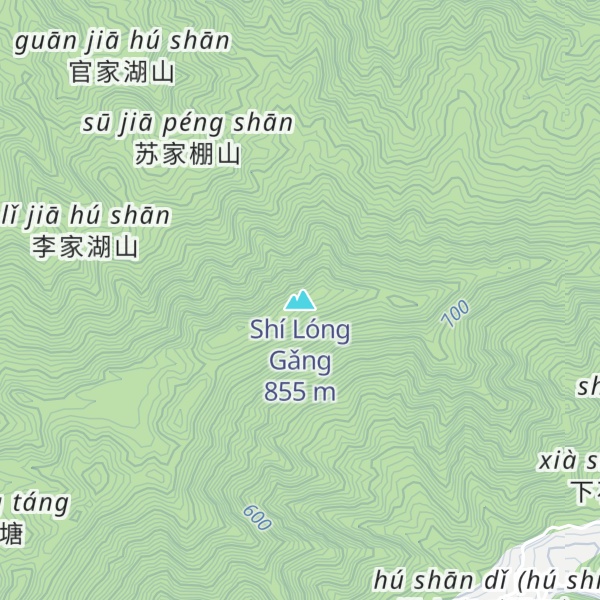 Map of Shí Lóng Gǎng
