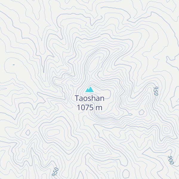 Map of Taoshan