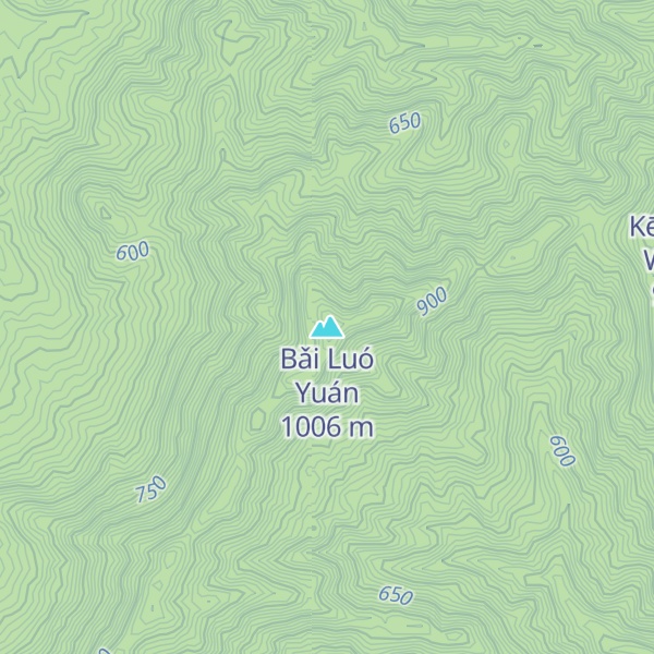 Map of Bǎi Luó Yuán