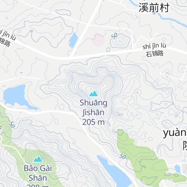 Map of Shuāng Jìshān