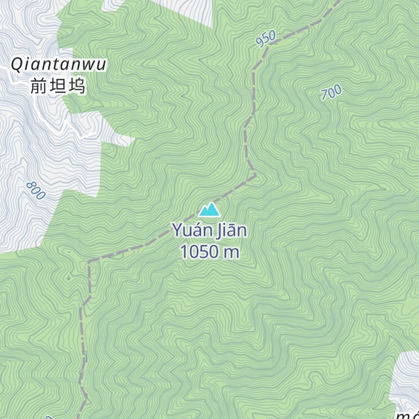 Map of Yuán Jiān