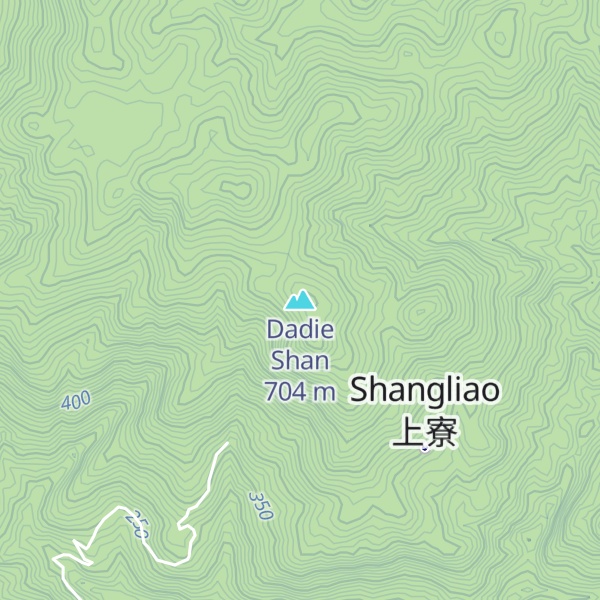 Map of Dadie Shan