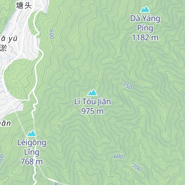 Map of Lí Tóu Jiān
