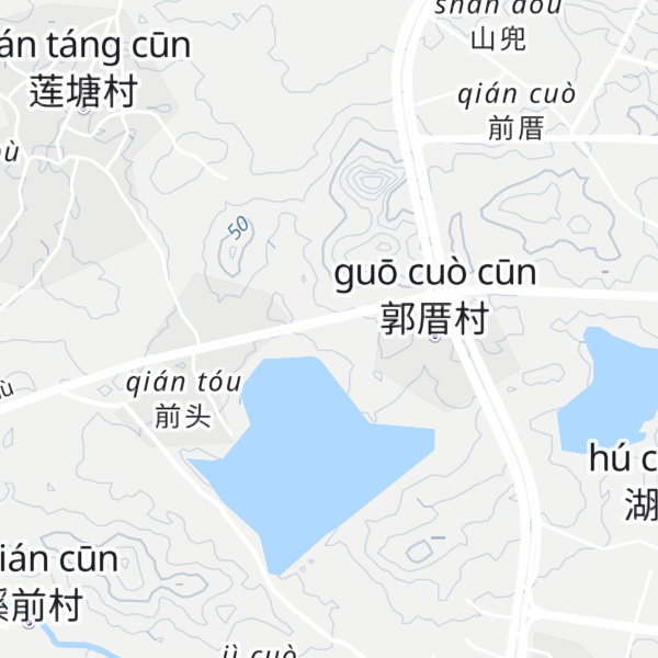 Map of Xiang Shan