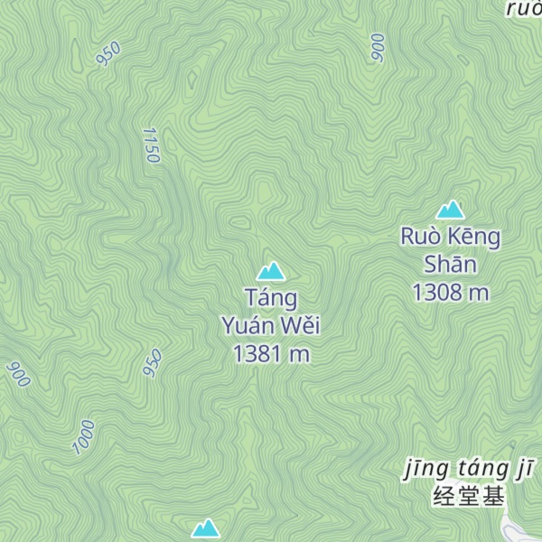 Map of Táng Yuán Wěi