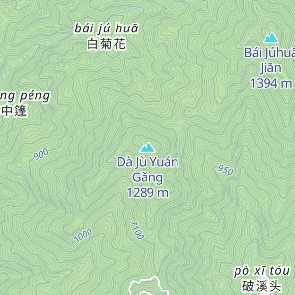 Map of Dà Jù Yuán Gǎng