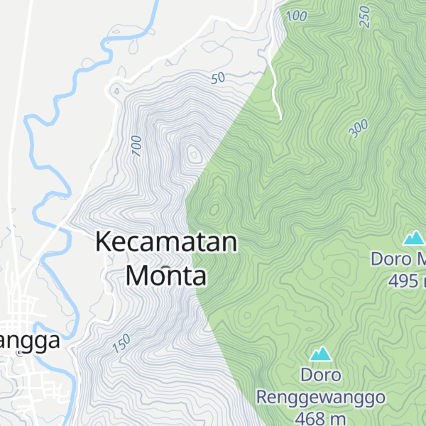 Map of Doro Naga