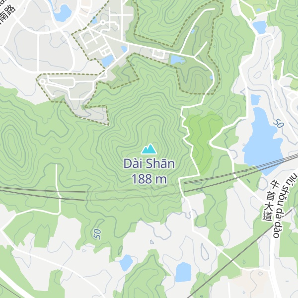Map of Dài Shān