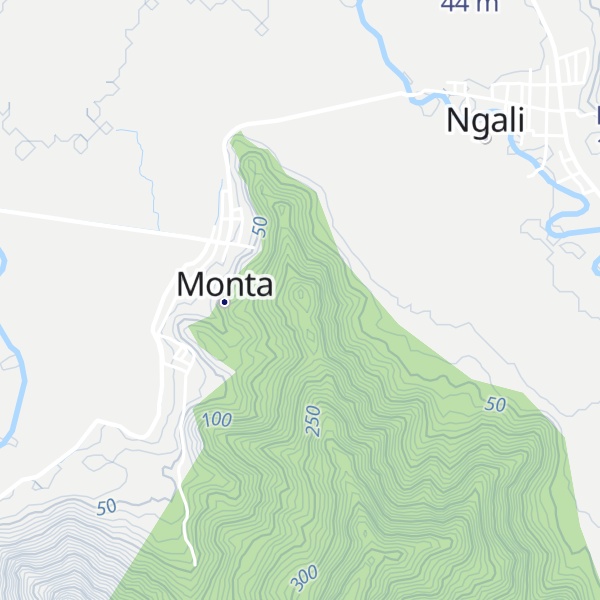 Map of Doro Ntandambako