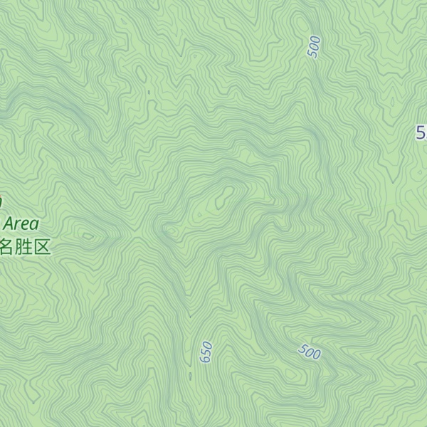 Map of Qī Gū Shān Jiān