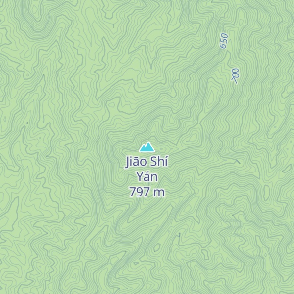 Map of Jiāo Shí Yán