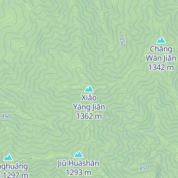 Map of Xiǎo Yáng Jiān