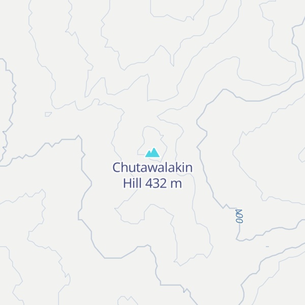 Map of Chutawalakin Hill