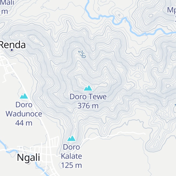 Map of Doro Tewe