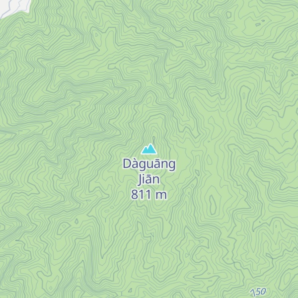 Map of Dàguāng Jiān