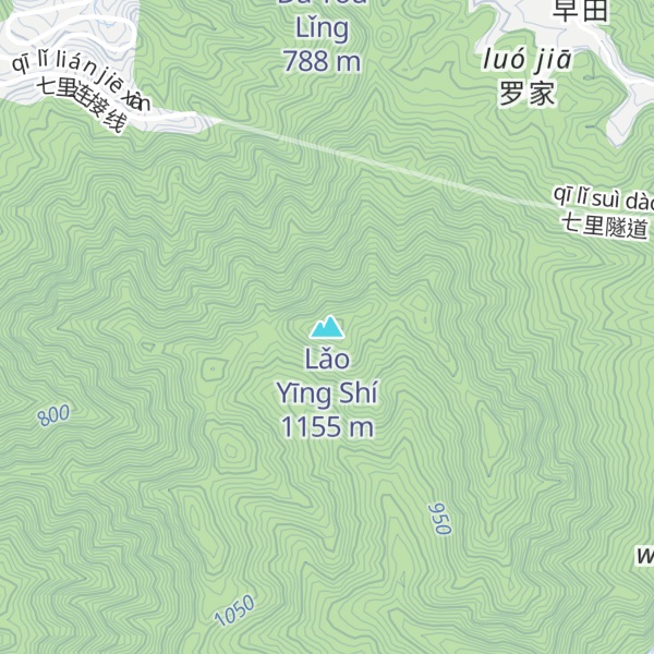 Map of Lǎo Yīng Shí