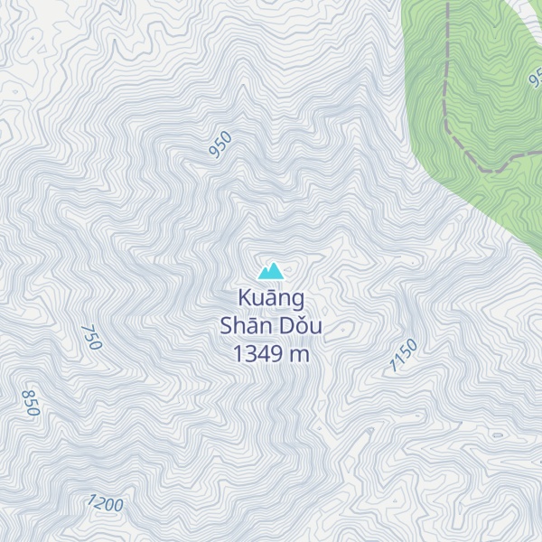 Map of Kuāng Shān Dǒu