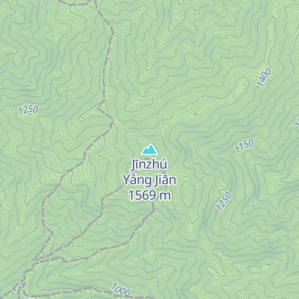 Map of Jīnzhú Yáng Jiān