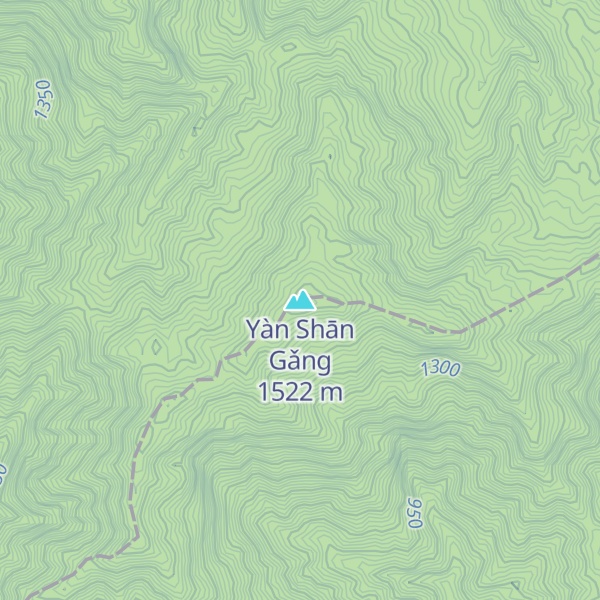 Map of Yàn Shān Gǎng