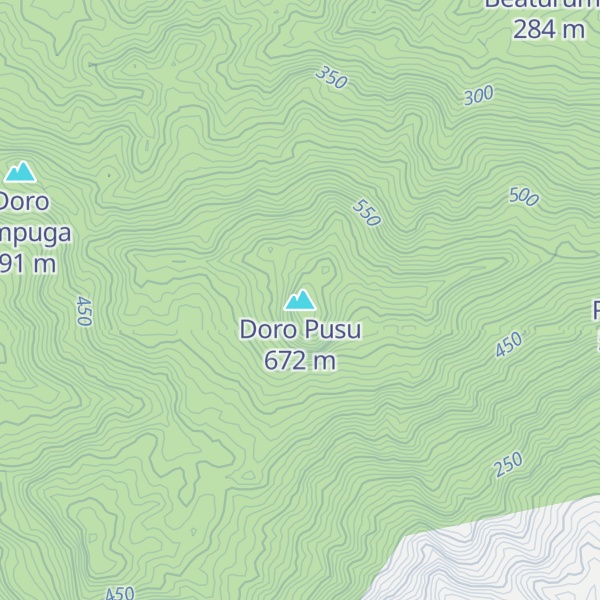 Map of Doro Pusu