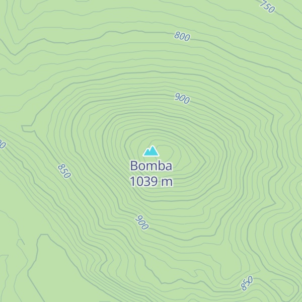 Map of Bomba
