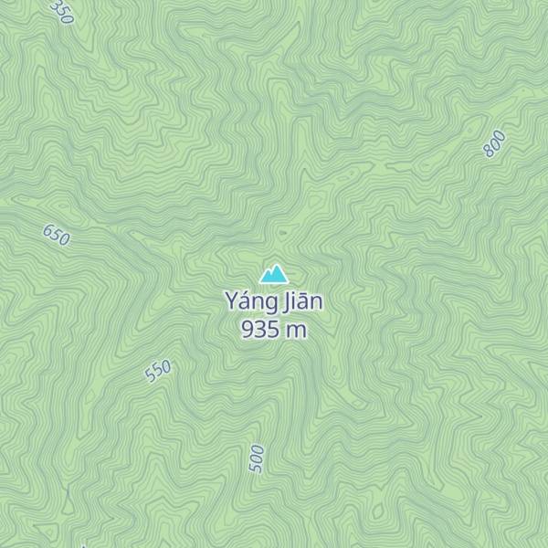 Map of Yáng Jiān