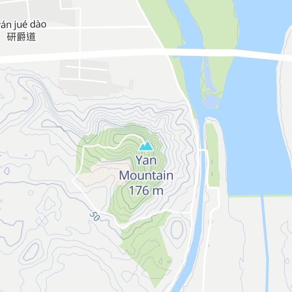 Map of Yan Mountain