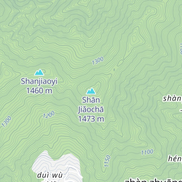 Map of Shān Jiǎochā