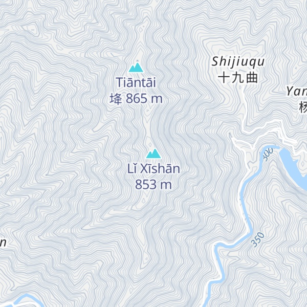 Map of Lǐ Xīshān