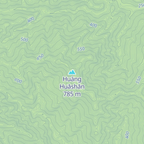 Map of Huáng Huāshān
