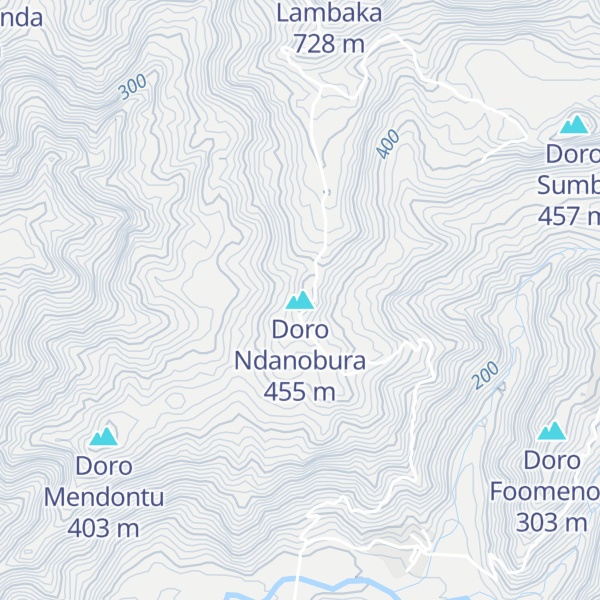 Map of Doro Ndanobura