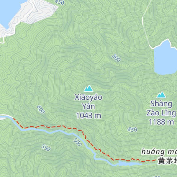 Map of Xiāoyáo Yán