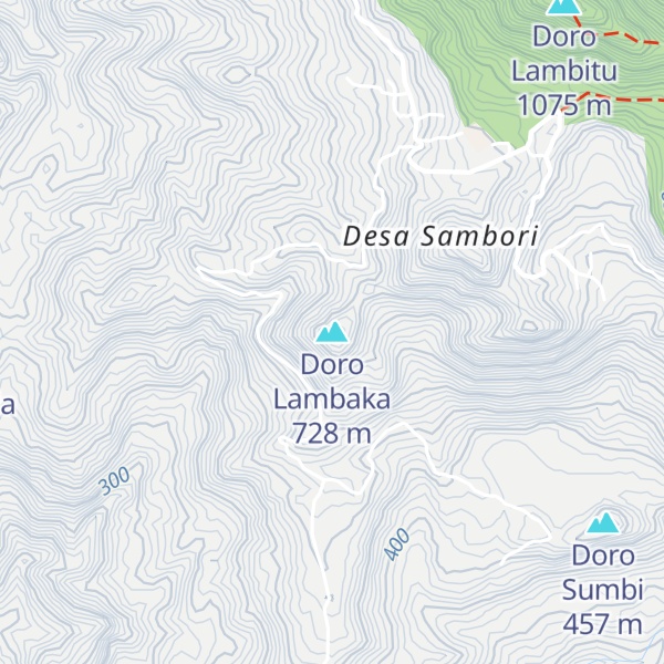 Map of Doro Lambaka