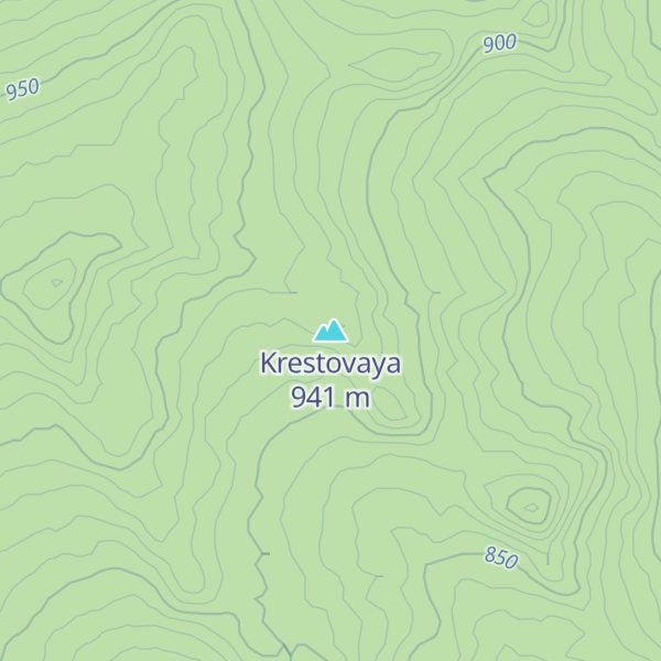 Map of Krestovaya